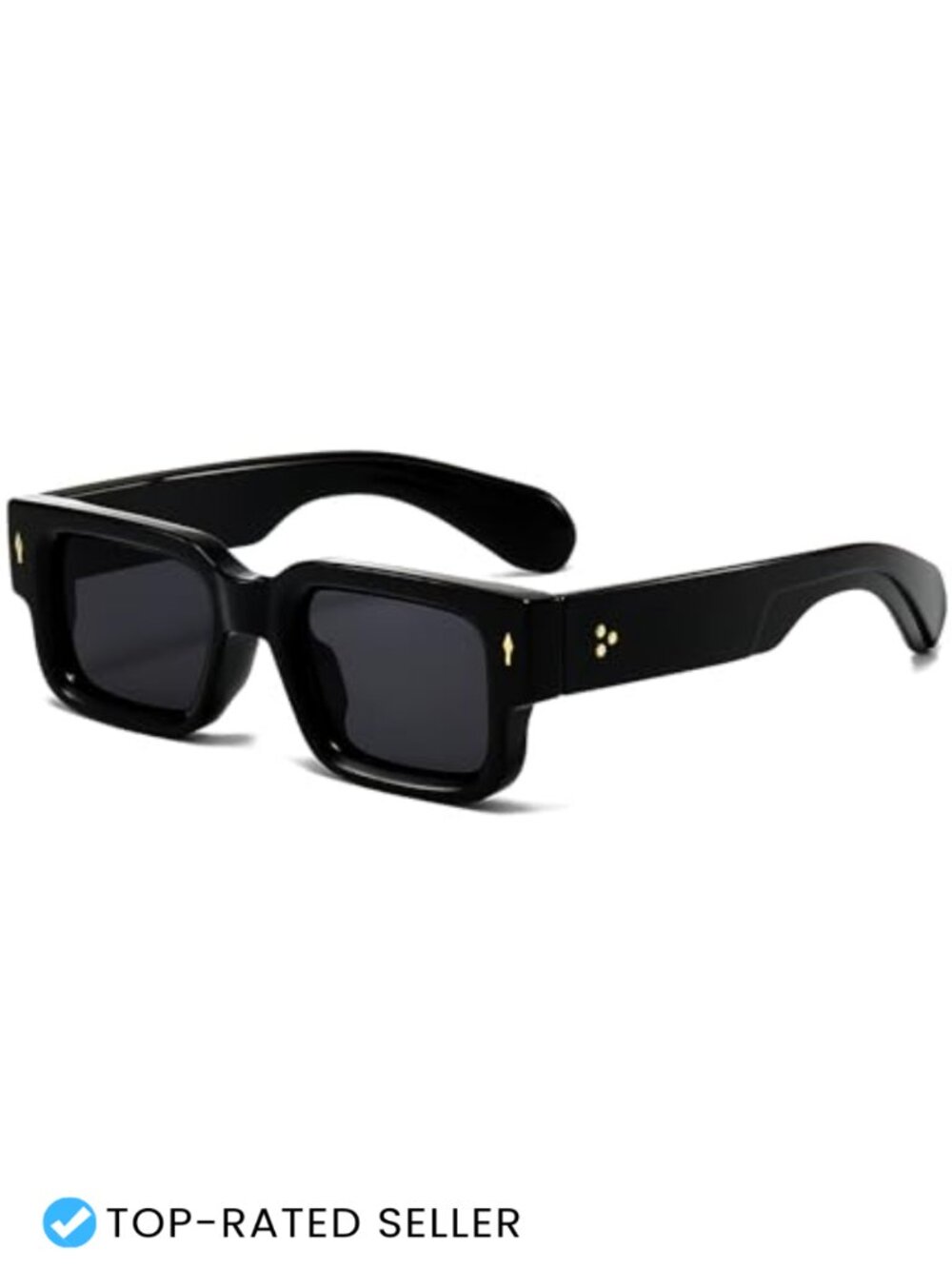 Chunky Rectangular Acetate Composite Frame